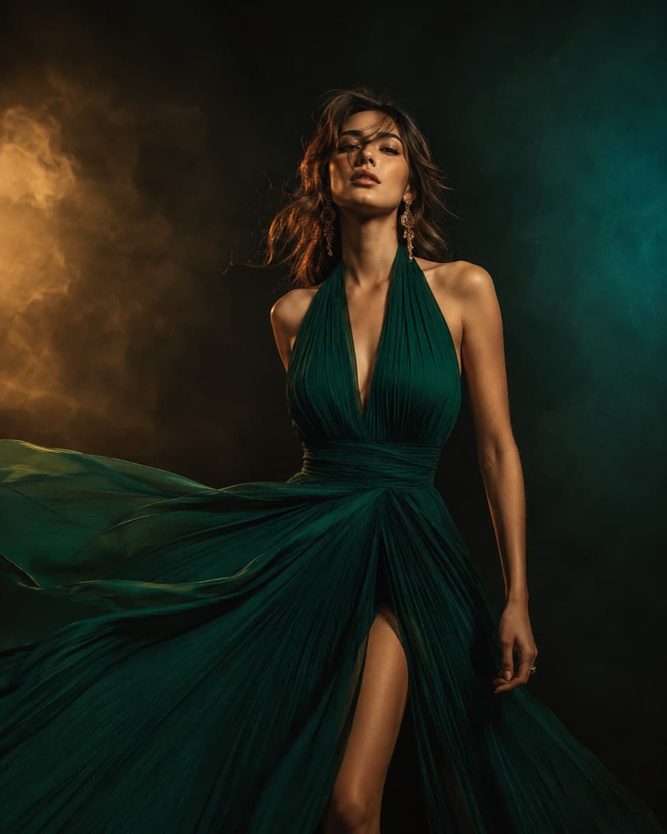 Fashion editorial generated through CineKliq